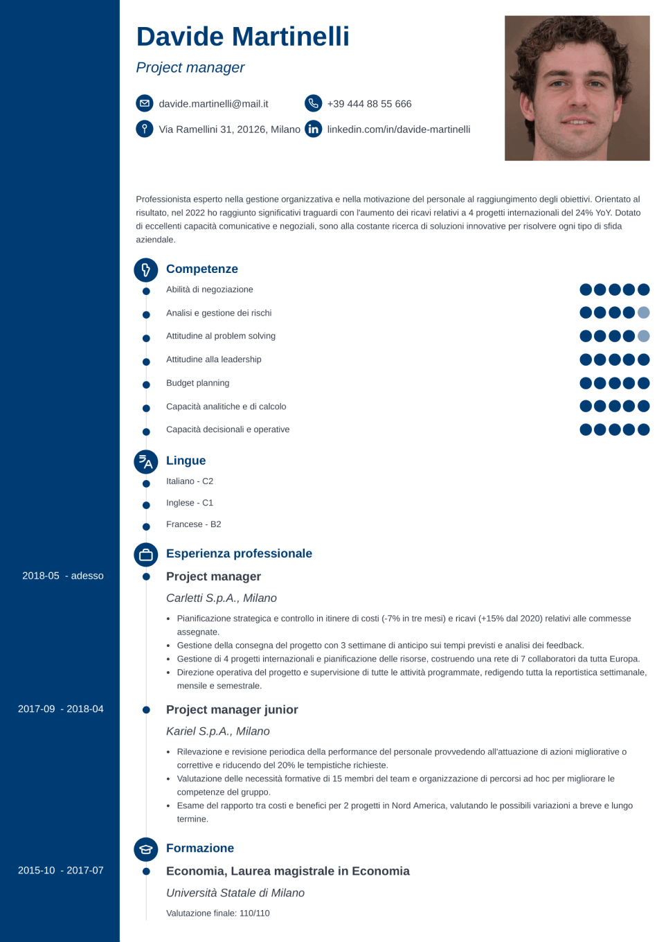 CV online concept